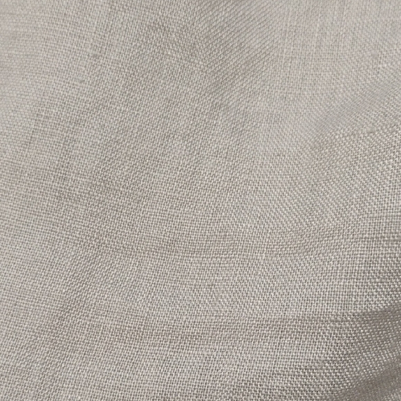Light Gray Linen Blouse - Picture 4 of 5